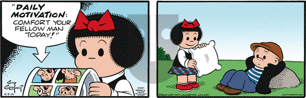 Nancy on Thursday December 3, 2015 Comic Strip