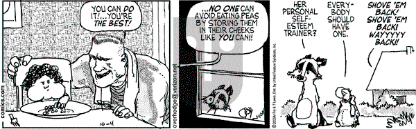 Over the Hedge on Tuesday October 4, 2005 Comic Strip