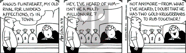 The Born Loser on Friday August 8, 2008 Comic Strip