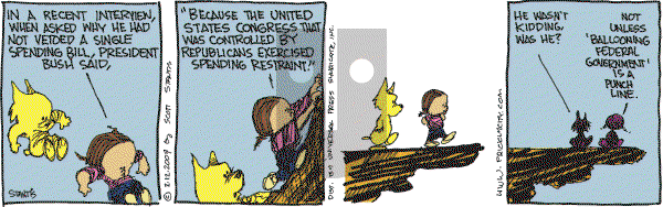 Prickly City on Monday February 12, 2007 Comic Strip