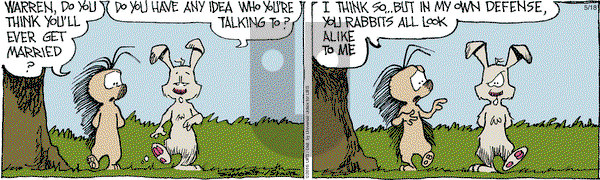 The Grizzwells on Wednesday May 18, 2016 Comic Strip