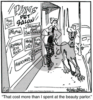 Marmaduke on Thursday November 10, 2005 Comic Strip