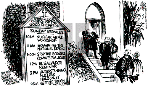 Pat Oliphant on Friday March 25, 1983 Comic Strip