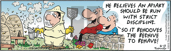 Frank and Ernest on Friday June 15, 2012 Comic Strip
