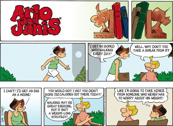 Arlo and Janis on Sunday June 9, 2019 Comic Strip