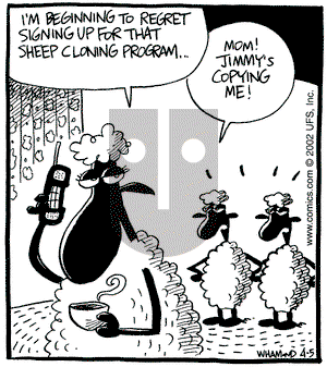 Reality Check on Monday April 22, 2002 Comic Strip