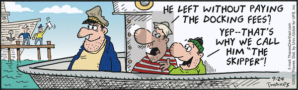 Frank and Ernest on Thursday September 24, 2015 Comic Strip