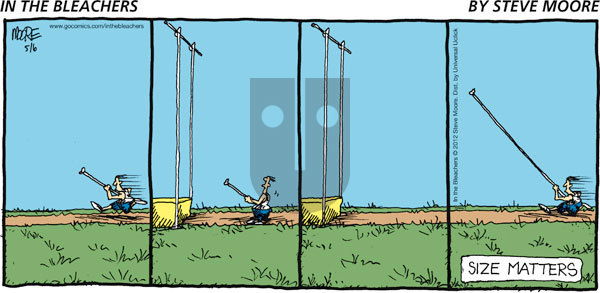 In the Bleachers on Sunday May 6, 2012 Comic Strip