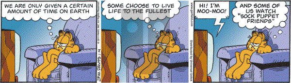 Garfield - Tuesday January 4, 2011 Comic Strip