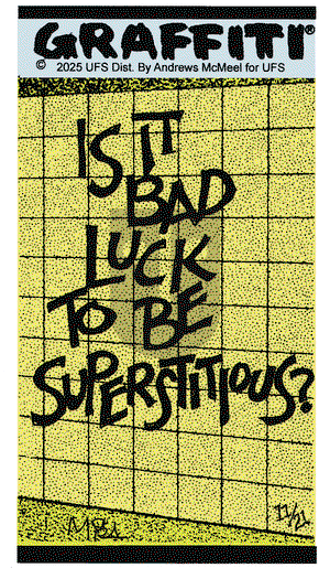 Graffiti on Friday November 21, 2025 Comic Strip