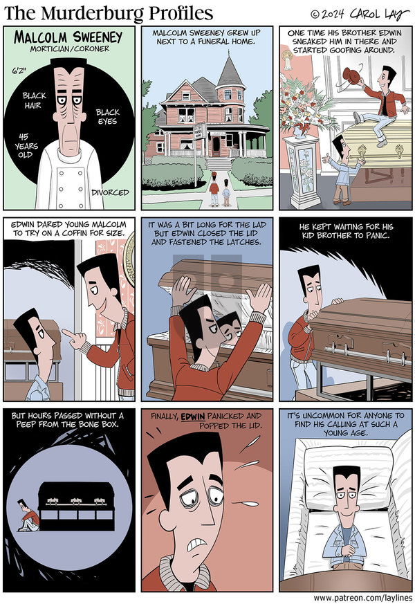 Lay Lines on Monday December 23, 2024 Comic Strip