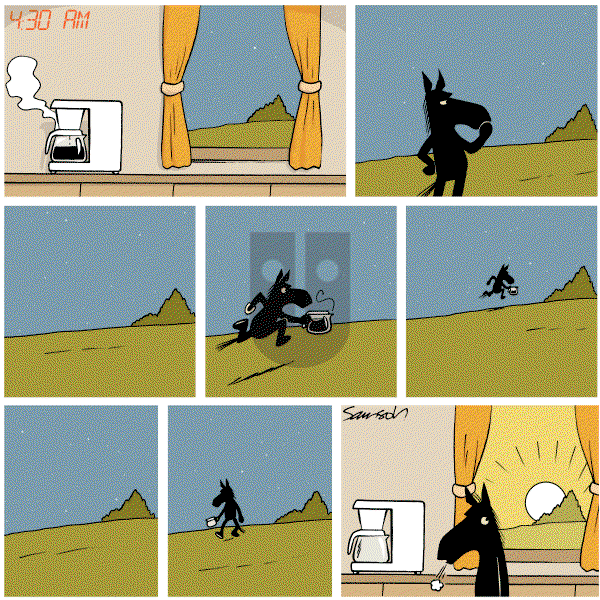 Dark Side of the Horse on Thursday August 25, 2011 Comic Strip