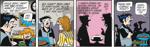 Doonesbury on Tuesday September 6, 2005 Comic Strip