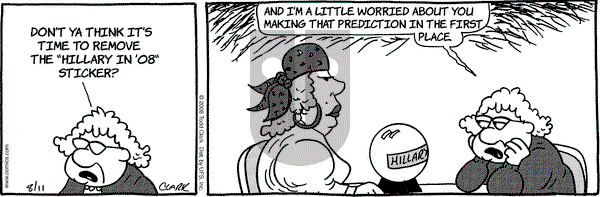 Lola on Monday August 11, 2008 Comic Strip