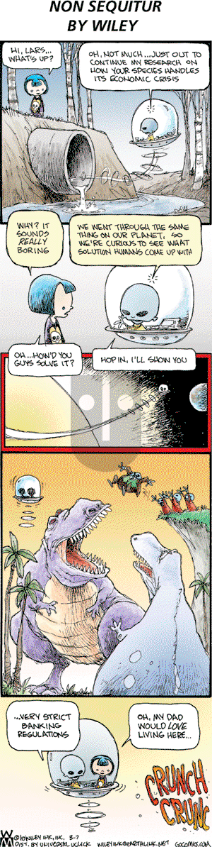Non Sequitur on Sunday March 7, 2010 Comic Strip