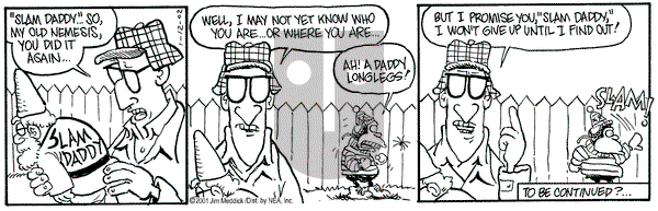 Monty on Saturday January 12, 2002 Comic Strip