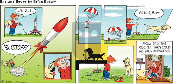Red and Rover on Sunday April 3, 2011 Comic Strip