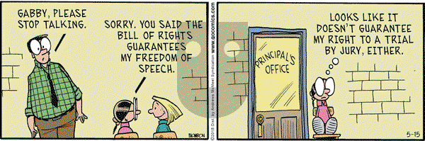 Grand Avenue on Tuesday May 15, 2018 Comic Strip