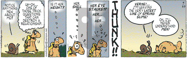 Over the Hedge on Wednesday May 20, 2009 Comic Strip
