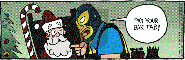 La Cucaracha on Monday December 20, 2010 Comic Strip