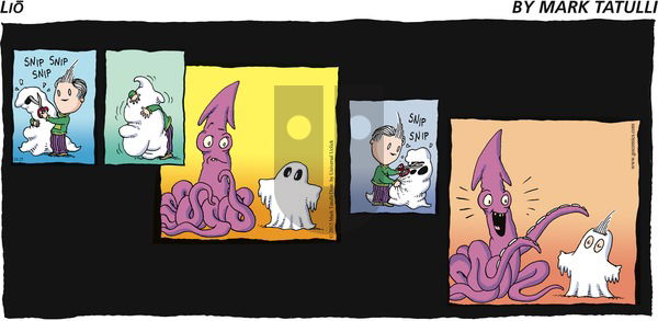Lio on Sunday October 25, 2015 Comic Strip