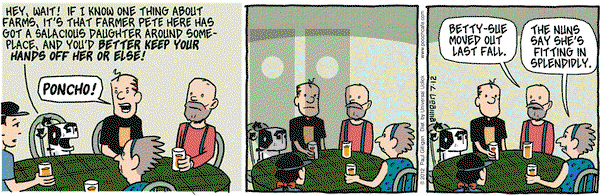 Pooch Cafe on Thursday July 12, 2012 Comic Strip