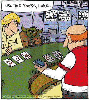 The Argyle Sweater - Thursday February 20, 2014 Comic Strip