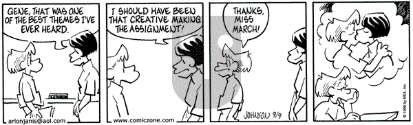 Arlo and Janis on Wednesday September 9, 1998 Comic Strip