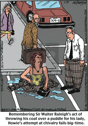 Close to Home on Tuesday January 31, 2017 Comic Strip