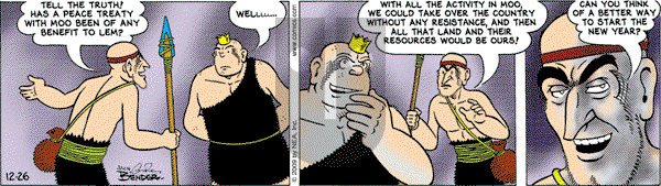 Alley Oop on Saturday December 26, 2009 Comic Strip