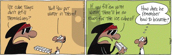 The Knight Life on Thursday November 8, 2012 Comic Strip