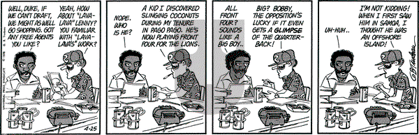 Doonesbury on Tuesday April 25, 1978 Comic Strip