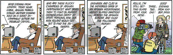 Doonesbury on Monday December 8, 2014 Comic Strip