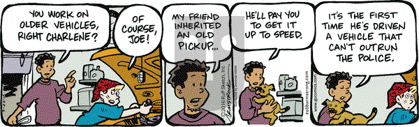 JumpStart on Tuesday March 22, 2016 Comic Strip