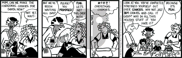 Clear Blue Water on Saturday December 24, 2005 Comic Strip