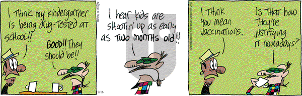 The Knight Life on Friday September 16, 2016 Comic Strip