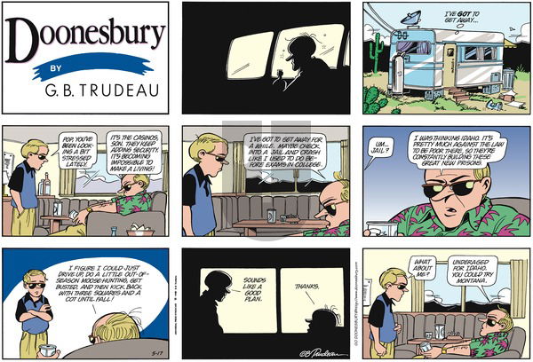 Doonesbury on Sunday May 17, 1998 Comic Strip