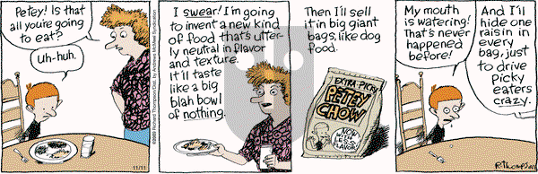 Cul de Sac - Monday November 11, 2024 Comic Strip