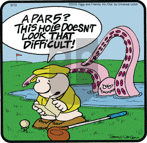 Ziggy on Saturday September 10, 2016 Comic Strip