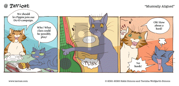 @Tavicat on Thursday June 12, 2025 Comic Strip