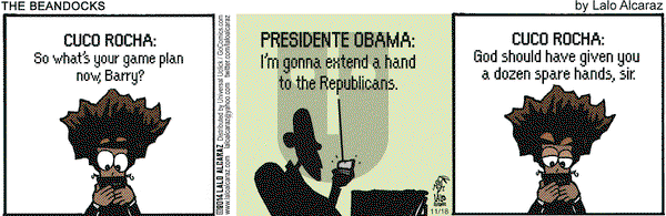 La Cucaracha on Tuesday November 18, 2014 Comic Strip