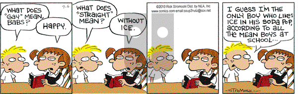 Soup to Nutz - Old on Tuesday July 6, 2010 Comic Strip
