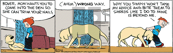 Red and Rover on Wednesday November 25, 2009 Comic Strip