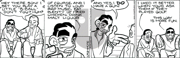 Maintaining on Saturday June 28, 2008 Comic Strip
