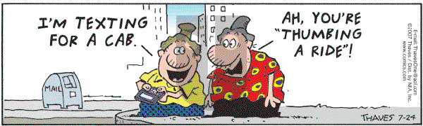 Frank and Ernest - Tuesday July 24, 2007 Comic Strip