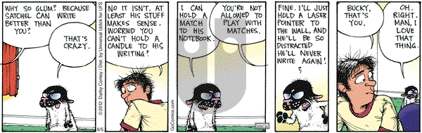 Get Fuzzy on Tuesday June 5, 2012 Comic Strip