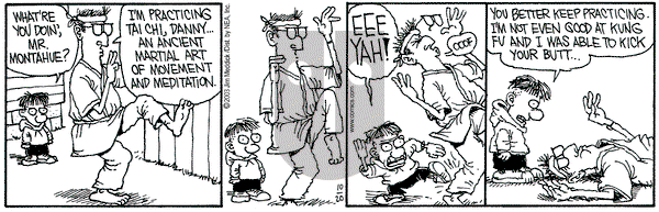 Monty on Monday October 20, 2003 Comic Strip