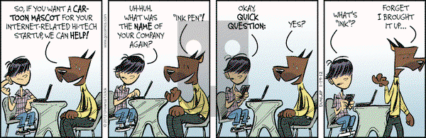Ink Pen - Thursday January 19, 2012 Comic Strip