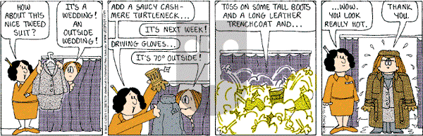 Cathy Classics - Wednesday September 12, 2001 Comic Strip