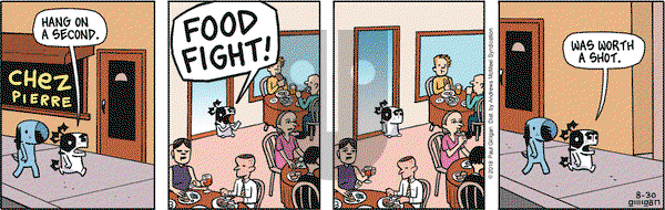 Pooch Cafe on Thursday August 30, 2018 Comic Strip
